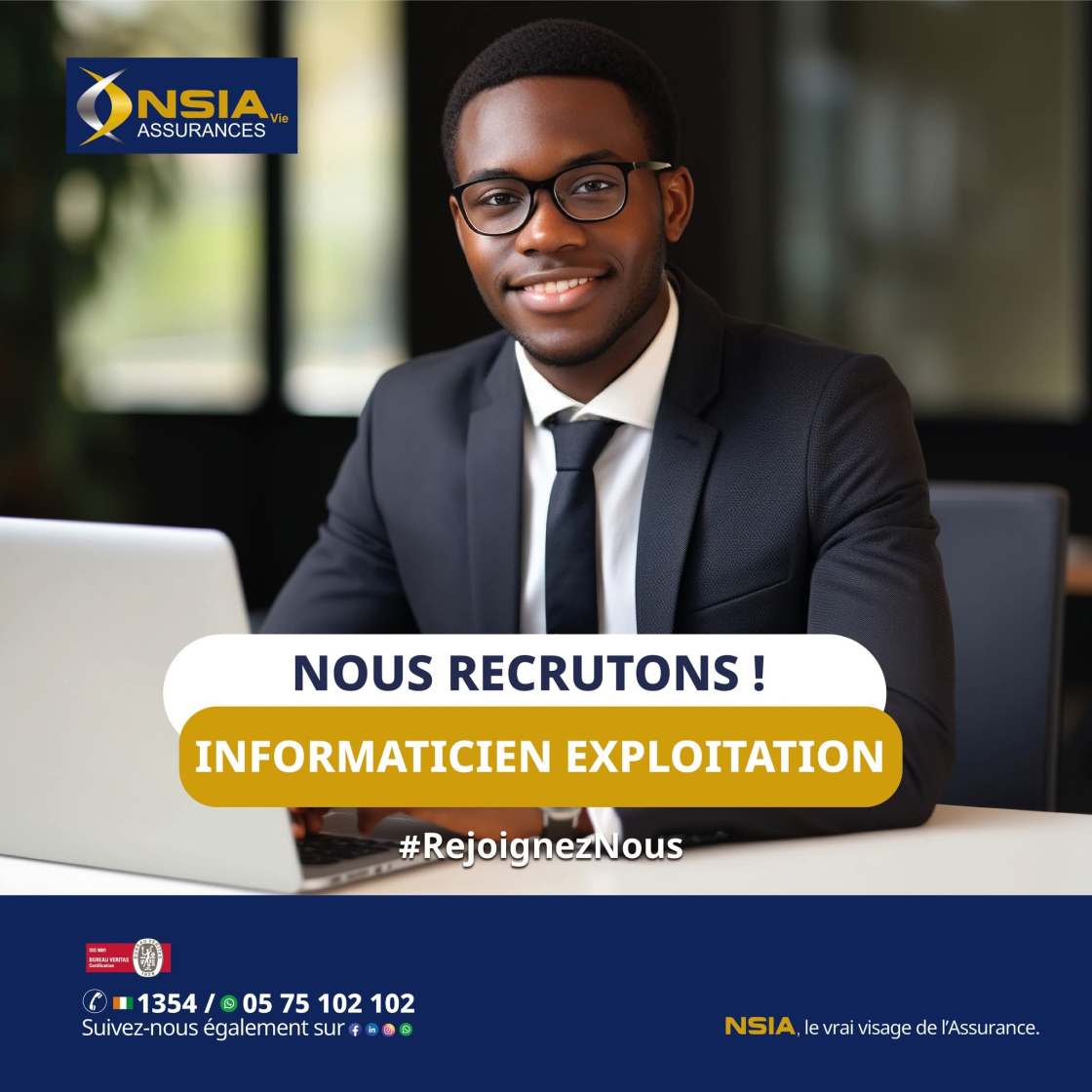 RECRUTEMENT INFORMATICIEN EXPLOITATION